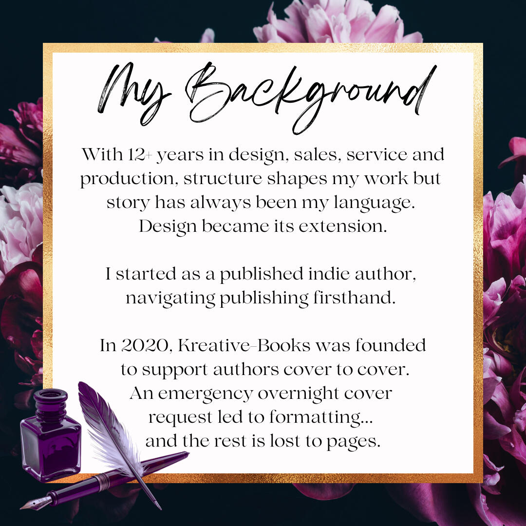 KreativeBooks professional background in publishing