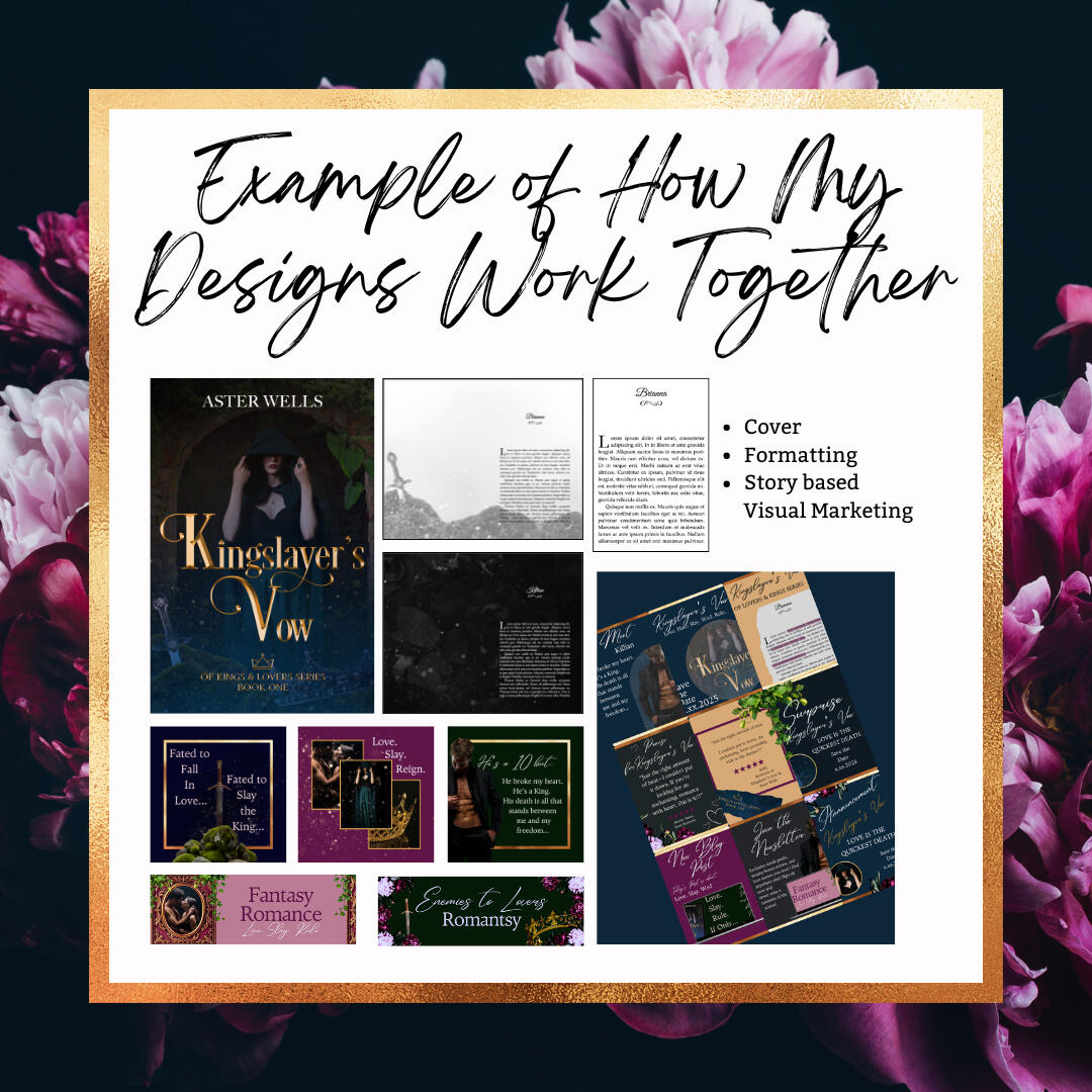 Examples of How Kreative Books Designs Flow Together